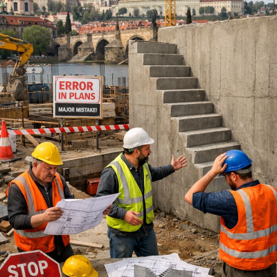 Škoda způsobená vadou stavebního projektu