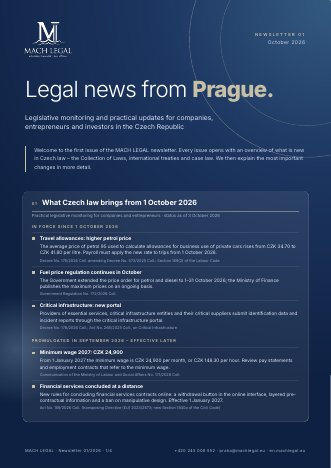 MACH LEGAL Newsletter 01/2026